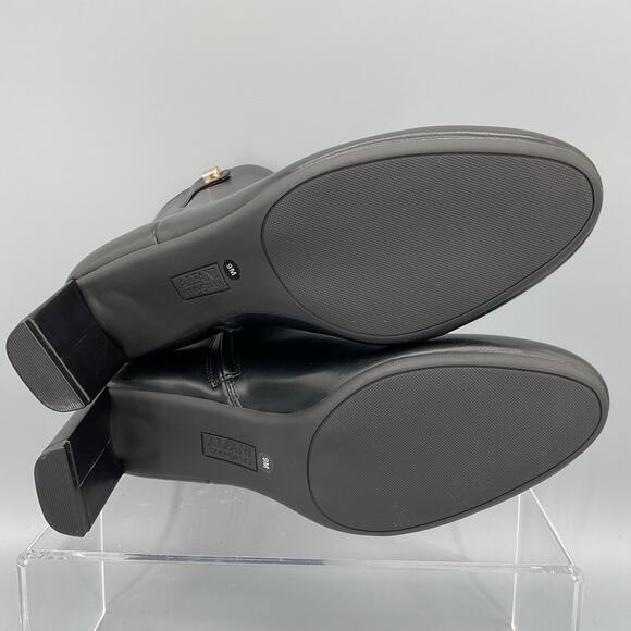 NEW Alfani Women’s PAAM Faux Leather Sleek Booties Black Size 9M - Picture 8 of 10